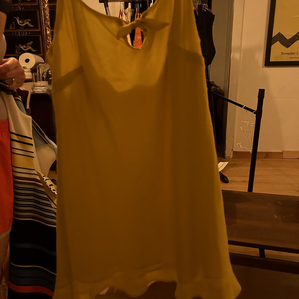 Cabi shell, tank style, olive colored.